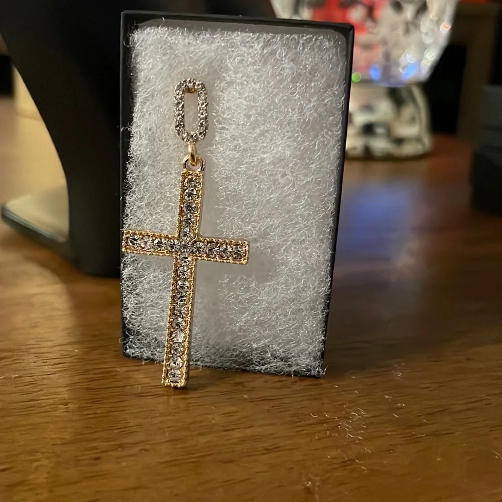 New Cross Dangle Earrings‎